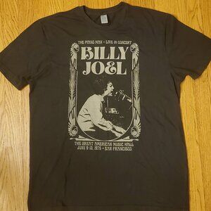 NEW! Billy Joel Piano Man Concert T-Shirt